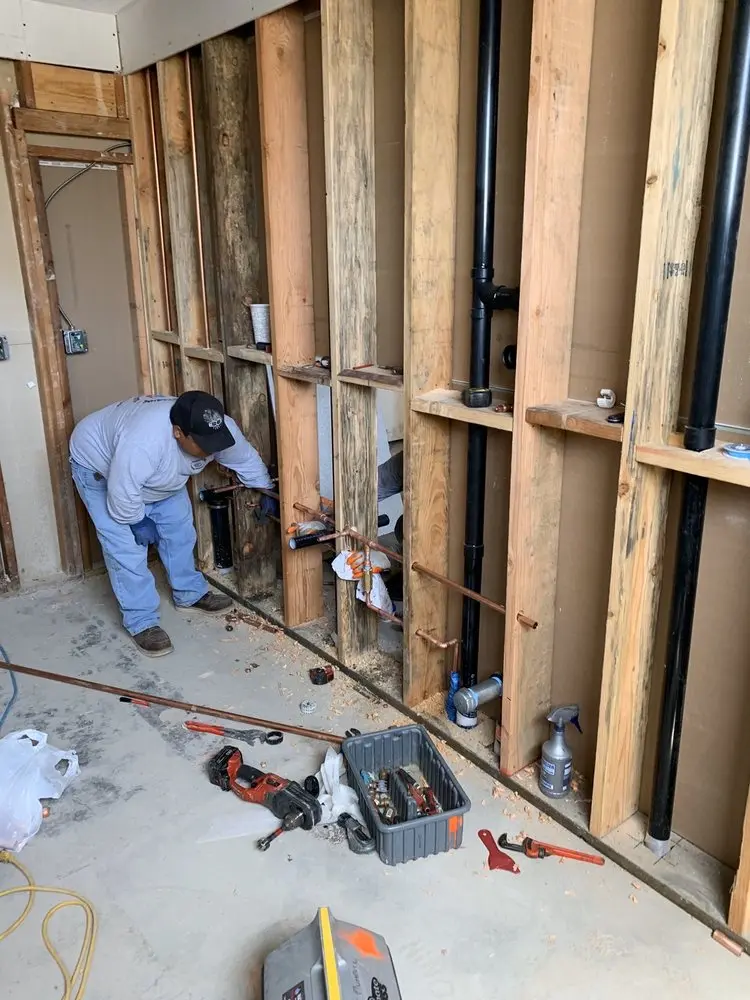 Commercial rough-in plumbing for Gas Line Repair in Park Village